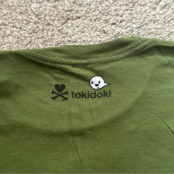 Lot of 4 Spooky Goth Kawaii Ladies T-Shirts by Tokidoki size Large - Picture 6 of 12